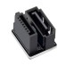 SATA 7Pin Female to 7Pin Male 360 Degree U Angled Adapter for Desktops SSD HDD Mainboard Motherboard