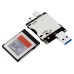 USB3.1 Type-C & Type-A to CF Express Extension Card Reader for CFE Type-B Support R5 Z6 Z7 Card USB3.1 Type-C & Type-A to CF Express Extension Card Reader for CFE Type-B Support R5 Z6 Z7 Card