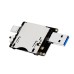 USB3.1 Type-C & Type-A to CF Express Extension Card Reader for CFE Type-B Support R5 Z6 Z7 Card USB3.1 Type-C & Type-A to CF Express Extension Card Reader for CFE Type-B Support R5 Z6 Z7 Card