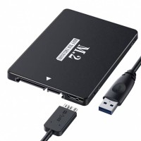 NGFF B+M Key M.2 SSD Card to 2.5inch SATA Micro USB 3.0 Combo HDD Disk Drive Enclosure NGFF B+M Key M.2 SSD Card to 2.5inch SATA Micro USB 3.0 Combo HDD Disk Drive Enclosure