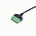 Right Angle 8pin RJ45 male to 8-screw Terminal Ethernet / CCTV / DVR Network Adapter Extension Cable Right Angle 8pin RJ45 male to 8-screw Terminal Ethernet / CCTV / DVR Network Adapter Extension Cable