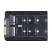 Dual NGFF B+M Key M.2 SSD Card JOBD Raid0 Span Bridge to 2.5inch SATA Combo HDD Disk Drive Enclosure Dual NGFF B+M Key M.2 SSD Card JOBD Raid0 Span Bridge to 2.5inch SATA Combo HDD Disk Drive Enclosure