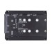 Dual NGFF B+M Key M.2 SSD Card JOBD Raid0 Span Bridge to 2.5inch SATA Combo HDD Disk Drive Enclosure Dual NGFF B+M Key M.2 SSD Card JOBD Raid0 Span Bridge to 2.5inch SATA Combo HDD Disk Drive Enclosure
