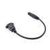 Short XLR 3pin female to Panel Mount RJ45 female Cable Adapter Short XLR 3pin female to Panel Mount RJ45 female Cable Adapter