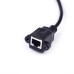 Right Angle 90 Degree Panel Mount 8P8C FTP STP UTP Cat 6e Male to Female LAN Ethernet Network Cable Right Angle 90 Degree Panel Mount 8P8C FTP STP UTP Cat 6e Male to Female LAN Ethernet Network Cable