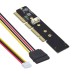 NGFF M.2 M-key NVME AHCI SSD to PCI-E 3.0 16X 8X 4X Power Adapter Low Profile for 110mm 80mm SSD 1U NGFF M.2 M-key NVME AHCI SSD to PCI-E 3.0 16X 8X 4X Power Adapter Low Profile for 110mm 80mm SSD 1U