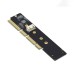 NGFF M.2 M-key NVME AHCI SSD to PCI-E 3.0 16X 8X 4X Power Adapter Low Profile for 110mm 80mm SSD 1U NGFF M.2 M-key NVME AHCI SSD to PCI-E 3.0 16X 8X 4X Power Adapter Low Profile for 110mm 80mm SSD 1U