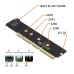 NGFF M.2 M-key NVME AHCI SSD to PCI-E 3.0 16X 8X 4X Power Adapter Low Profile for 110mm 80mm SSD 1U NGFF M.2 M-key NVME AHCI SSD to PCI-E 3.0 16X 8X 4X Power Adapter Low Profile for 110mm 80mm SSD 1U
