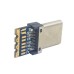 Male USB C Breakout Board | DIY USB 3.1 Type C Male Plug Connector SMT type with PC Board Male USB C Breakout Board | DIY USB 3.1 Type C Male Plug Connector SMT type with PC Board