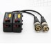 Passive HD BNC Video Balun Transceiver Transmitter AHD/TVI/CVI/CVBS Cable for 1080P / 8MP Passive HD BNC Video Balun Transceiver Transmitter AHD/TVI/CVI/CVBS Cable for 1080P / 8MP