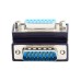 90 degree Right Angle DB15 / D-Sub / DSUB / D-Subminiature 15 PIN male to female Adapter / Converter