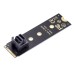 22X80mm U.2 Kit SFF-8639 NVME OCIe 4.0 SSD adapter