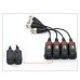 Passive HD BNC Video Balun Transmitter Receiver TVI/AHD/CVI/CVBS Cable for 1080P / 8MP Passive HD BNC Video Balun Transmitter Receiver TVI/AHD/CVI/CVBS Cable for 1080P / 8MP