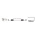 Passive HD BNC Video Balun Transmitter Receiver TVI/AHD/CVI/CVBS Cable for 1080P / 8MP Passive HD BNC Video Balun Transmitter Receiver TVI/AHD/CVI/CVBS Cable for 1080P / 8MP