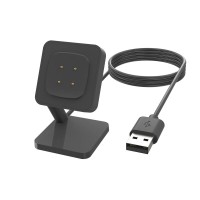 USB Charging Cradle / Dock / NightStand for Fitbit Versa 4 / 3 and Sense 2 / 1 Smartwatches USB Charging Cradle / Dock / NightStand for Fitbit Versa 4 / 3 and Sense 2 / 1 Smartwatches