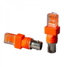 RJ45 to BNC Adapter | Coaxial 50ohm BNC Female to RJ45 Male Coupler RJ45 to BNC Adapter | Coaxial 50ohm BNC Female to RJ45 Male Coupler