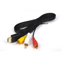 HDMI to RCA Cable | HDMI Male to 3RCA AV Composite Male M/M Connector Adapter Cable HDMI to RCA Cable | HDMI Male to 3RCA AV Composite Male M/M Connector Adapter Cable