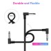 Mono 6.35mm 1/4" inch TS Right Angle Male to Straight Male Guitar / Music Instrument Cable Mono 6.35mm 1/4" inch TS Right Angle Male to Straight Male Guitar / Music Instrument Cable