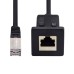 Car Use Waterproof / Dustproof Latch Locking Cat6 RJ45 Male to Panel Mount Female Network LAN Cable Car Use Waterproof / Dustproof Latch Locking Cat6 RJ45 Male to Panel Mount Female Network LAN Cable