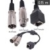 RJ45 Female to XLR 3Pin Male + XLR 3Pin Female Extension Cable RJ45 Female to XLR 3Pin Male + XLR 3Pin Female Extension Cable