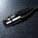 XLR Female to 1/4 Inch 6.35mm TRS Stereo Plug Cable, 3 Pin XLR to Quarter Inch Balanced Signal Cord XLR Female to 1/4 Inch 6.35mm TRS Stereo Plug Cable, 3 Pin XLR to Quarter Inch Balanced Signal Cord