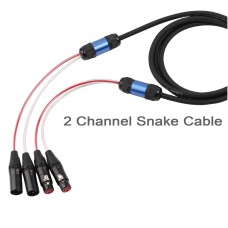 Standard XLR Male to Female Balanced Microphone Cable (2X2)
