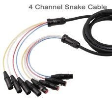 Standard XLR Male to Female Balanced Microphone Cable (4X4)
