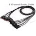 Standard XLR Male to Female Balanced Microphone Cable (8X8)