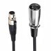 Mini XLR (3PIN) Female to XLR (3PIN) Male Jack Microphone Cable Mini XLR (3PIN) Female to XLR (3PIN) Male Jack Microphone Cable