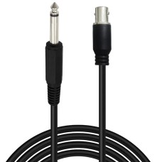 BNC Socket (Female) to 6.35mm 1/4 Inch Male (TS Mono Plug) Audio Cable CCTV DVR Camera Antenna Radio System BNC Socket (Female) to 6.35mm 1/4 Inch Male (TS Mono Plug) Audio Cable CCTV DVR Camera Antenna Radio System