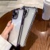 Luxury Bling Plating Soft iPhone ShockProof TPU iPhone Back Cover with Raised Full Camera Protection