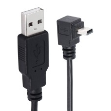 90 degree Right Angle USB Mini Coiled Strech / Curl Spring Retractable Cable 90 degree Right Angle USB Mini Coiled Strech / Curl Spring Retractable Cable