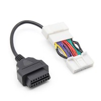 26Pin Adapter for Model 3 & Model Y OBD2 Diagnostic Harness Scanner Detector 26Pin Adapter for Model 3 & Model Y OBD2 Diagnostic Harness Scanner Detector