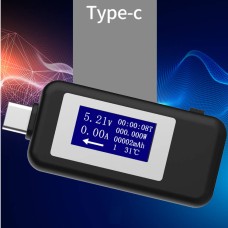 USB-C Tester / Type-C Charging Amphere Voltage Watt Power Multimeter USB-C Tester / Type-C Charging Amphere Voltage Watt Power Multimeter