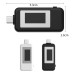 USB-C Tester / Type-C Charging Amphere Voltage Watt Power Multimeter USB-C Tester / Type-C Charging Amphere Voltage Watt Power Multimeter