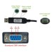 USB to RS232 Serial Adapter TESTER Cable with LED indicators for monitoring USB to RS232 Serial Adapter TESTER Cable with LED indicators for monitoring