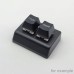 Programmable OSU HID USB Mini 2-Key Keypad Mechanical Gaming Keyboard with RGB