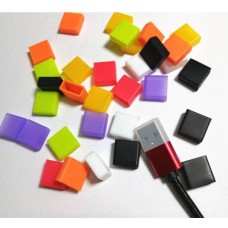 Soft Silicone Anti Dust Cap / Dust Protector for HDMI RJ45 VGA SD Card ESATA 3.5mm 1394 RJ11 USB