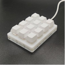 Programmable OSU HID USB Mini 12-Key Keypad Mechanical Gaming Keyboard with RGB Programmable OSU HID USB Mini 12-Key Keypad Mechanical Gaming Keyboard with RGB