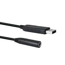 USB to 6.35mm for HID Self Definition Cable (2-Pole) for automation, testing, Manual Control USB to 6.35mm for HID Self Definition Cable (2-Pole) for automation, testing, Manual Control