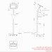 Heavy Duty Anti-Theft Floor Kiosk / Ground Stand with Secure Lock for iPad / Tablets