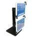 Anti-Theft Security Kiosk Display Stand with Dual Mount for iPad / Microsoft Surface Pro / Android Tablets