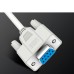Straight Through D-Sub 9 Pin DB9 RS232 Serial Extension Cable - Female to Female Cable Straight Through D-Sub 9 Pin DB9 RS232 Serial Extension Cable - Female to Female Cable