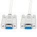 Straight Through D-Sub 9 Pin DB9 RS232 Serial Extension Cable - Female to Female Cable Straight Through D-Sub 9 Pin DB9 RS232 Serial Extension Cable - Female to Female Cable