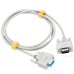 Straight Through D-Sub 9 Pin DB9 RS232 Serial Extension Cable - Male to Female Cable Straight Through D-Sub 9 Pin DB9 RS232 Serial Extension Cable - Male to Female Cable