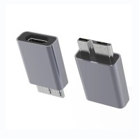 USB 3.0 Micro / USB3 Micro Female to USB 3.1 Type C Male Adapter / Converter USB 3.0 Micro / USB3 Micro Female to USB 3.1 Type C Male Adapter / Converter