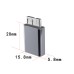 USB 3.0 Micro / USB3 Micro Female to USB 3.1 Type C Male Adapter / Converter USB 3.0 Micro / USB3 Micro Female to USB 3.1 Type C Male Adapter / Converter