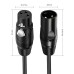 XLR Male to XLR Female Cable | 3 Pin XLR plug to 3 Pin XLR Jack Extension Cable XLR Male to XLR Female Cable | 3 Pin XLR plug to 3 Pin XLR Jack Extension Cable