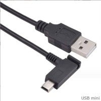 Ultra Long Replacement Data Sync Right Angle USB Mini Cable for Wacom Intuos Pro Drawing Tablet