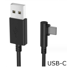 2.0M / 6.6ft Long Right Angle Replacement Data Sync USB-C Cable for Wacom Intuos Drawing Tablet